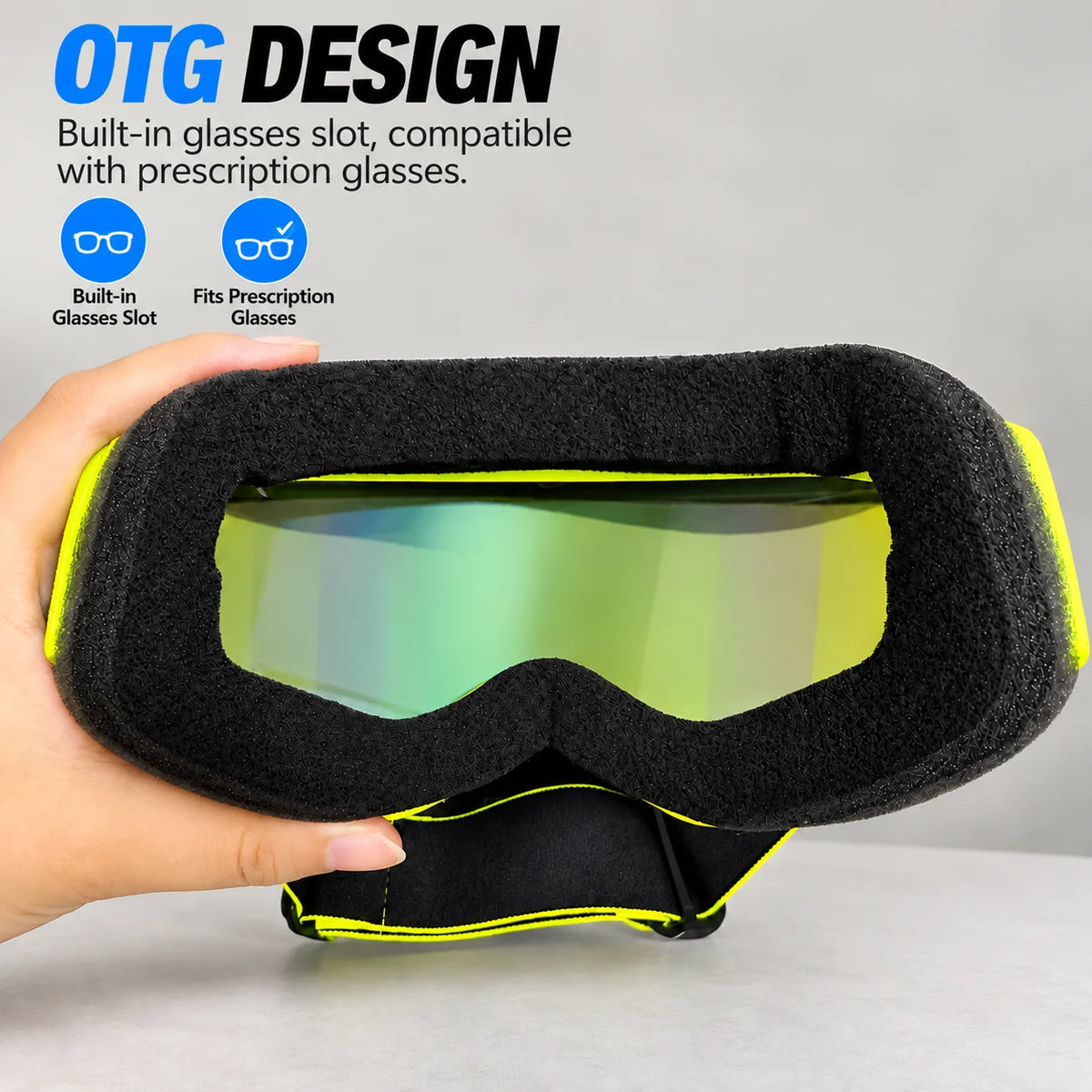 Gafas de esquí para niños, con doble capa, tratamiento antivaho, protección UV400, resistentes al viento, para deportes de invierno, esquí al aire libre, para niños y niñas.