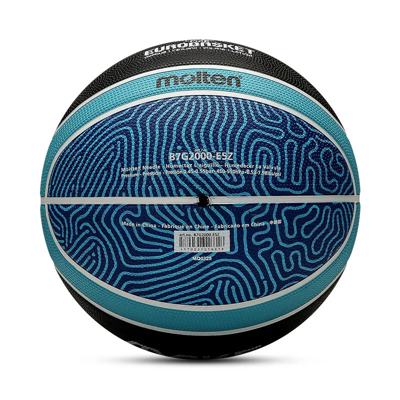 Balones de Baloncesto Molten 2026, Tamaño Oficial 7, Resistentes al Desgaste, de Goma, para Interior y Exterior, Baloncesto Masculino, Entrenamiento, Baloncesto