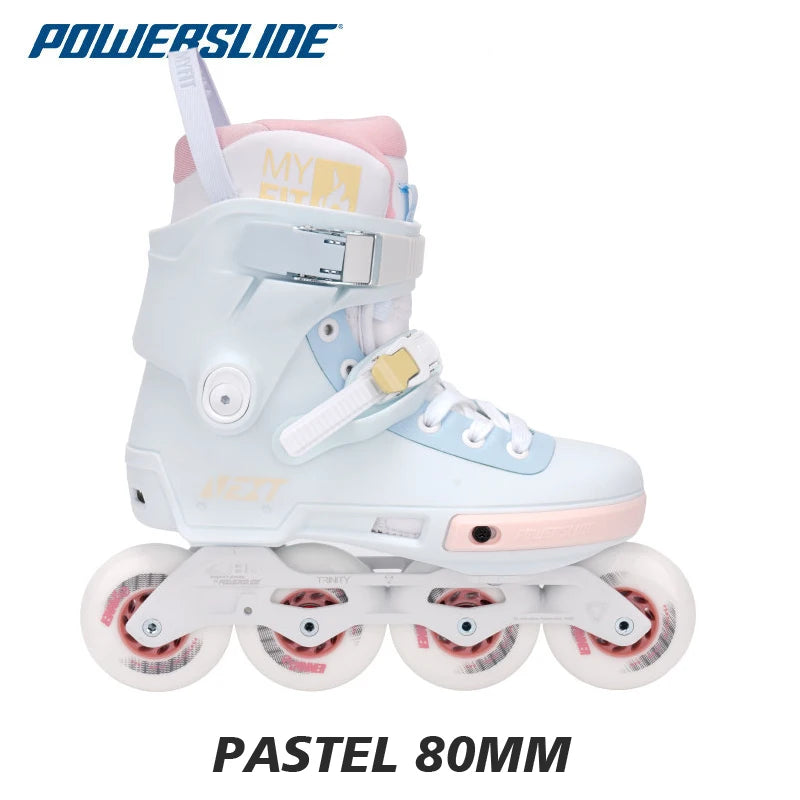 Patines Powerslide NEXT Trinity de 3 Ruedas para Adultos, Patines FSK para Patinaje en Calle, Patines en Línea Profesionales
