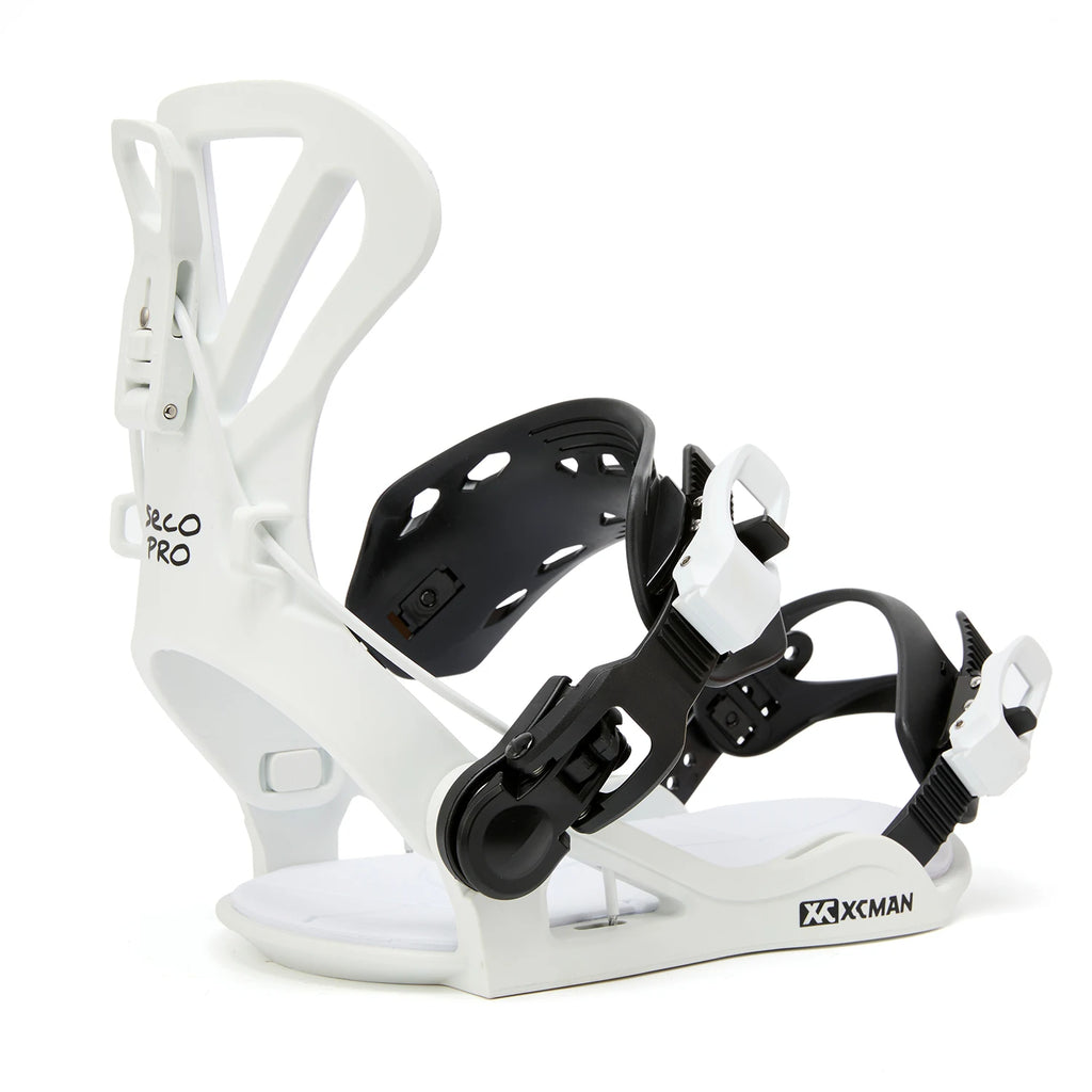 Fijaciones de Snowboard XCMAN All Mountain Freeriding Quick, Alta Flexibilidad, Compatibles con 4x4 o EST/Channel