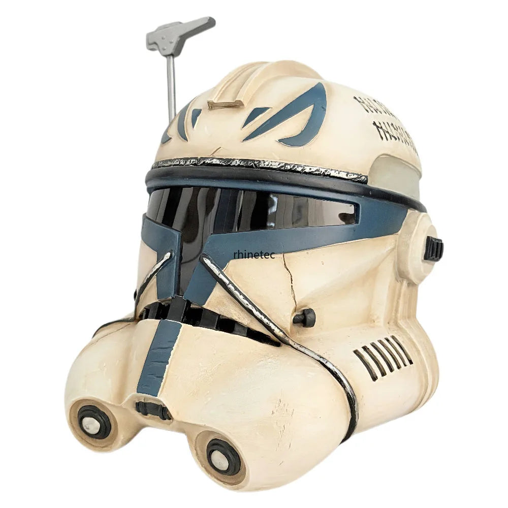 Casco de Capitán Rex de SW, máscara de fase 2, máscara de Stormtrooper para disfraz de Halloween, casco de cosplay, accesorio TK021