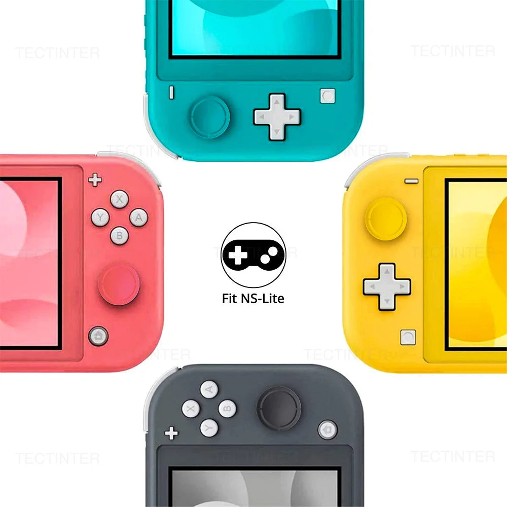 Fundas para palancas de mando Nintendo Switch/OLED/Lite, joystick analógico 3D, botón de repuesto para accesorios de consola NS