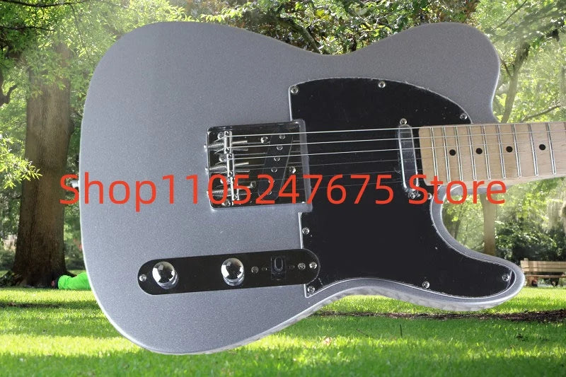 (Entrega en 25-35 días) En stock Guitarra eléctrica con cuerpo personalizado de caoba 05