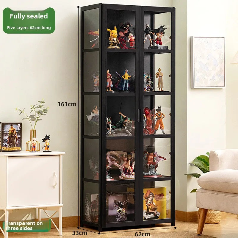 Vitrina expositora de figuras firme, soporte de exhibición de acrílico para Lego, estante para productos que no son de vidrio, expositor para modelos de juguetes y cigarrillos.