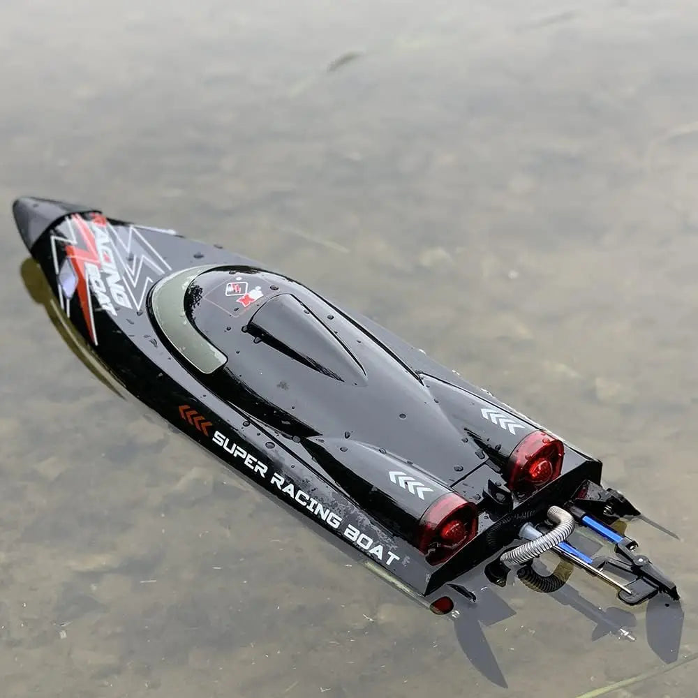 Large high-speed remote-controlled boat 31mph alloy tail kit RC brushless motor (25 inches) UDI022 3S/4S battery high-speed driv