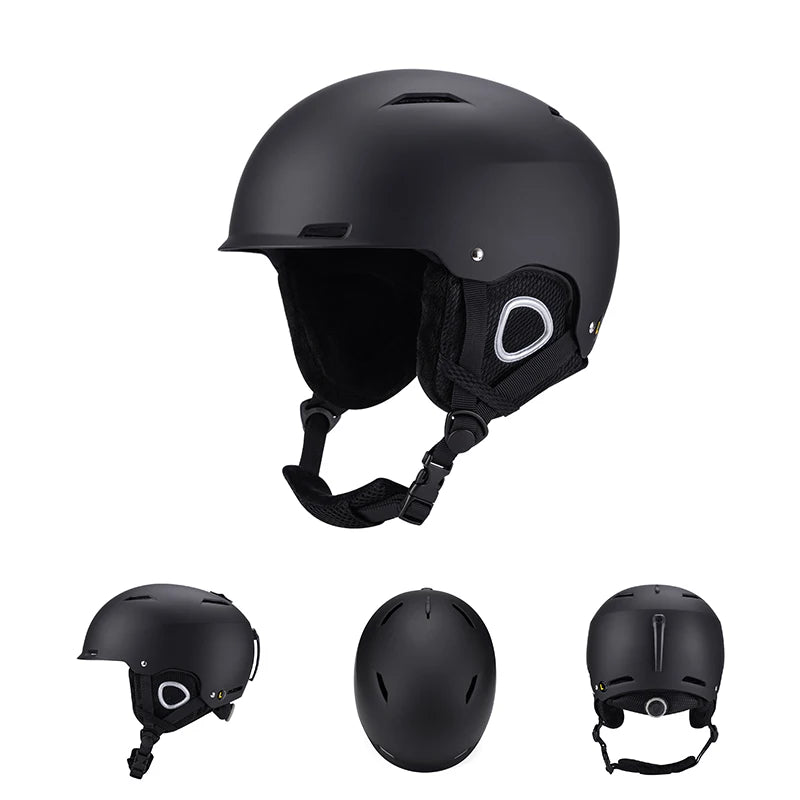 Horntour nuevo ABC + EPS casco de esquí de alta calidad para mantener el calor casco de esquí antiimpacto para adultos y niños casco de Snowboard de seguridad para la nieve