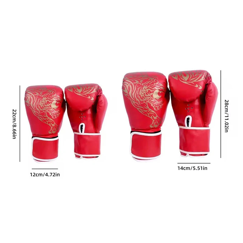 Guantes de boxeo para adultos Sanda competición profesional Muay Thai saco de arena para niños Taekwondo equipo de entrenamiento de boxeo