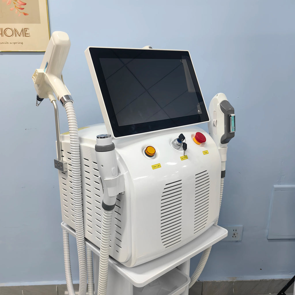 Nueva Máquina 4 en 1 de Depilación y Eliminación de Tatuajes con Diodo Pico 808, Peeling de Carbono, RF, IPL, Nd Yag Picosecond Opt