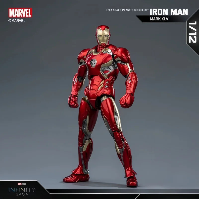 2025 nuevo Original Fondjoy Iron Man MK45 modelo Kit 1/12 Infinity Saga Ironman montaje ABS articulación móvil chico juguete regalos personalizados