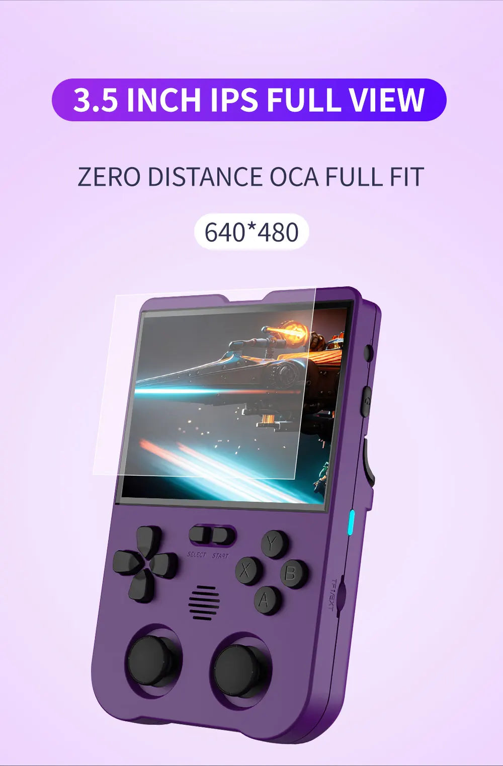 Consola de juegos retro portátil XU10 versión 2.0, sistema Linux, pantalla IPS de 3,5 pulgadas, batería de 3000 mAh, reproductor de videojuegos retro nostálgico