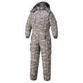 Mono impermeable de invierno para hombre y mujer, Parka de esquí de una pieza, mono, chaqueta de camuflaje para deportes al aire libre, monos cálidos con capucha