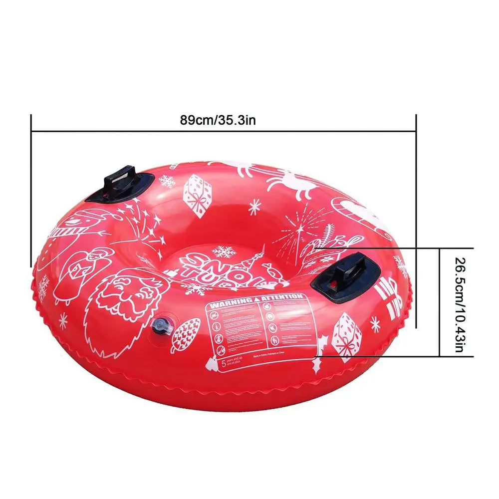 Tubos de Nieve Inflables, Suministros para Toboganes de Invierno, Tubo de Tobogán Resistente para Familias, Niños, Adultos, Adolescentes, Principiantes, Visitantes, Jardín