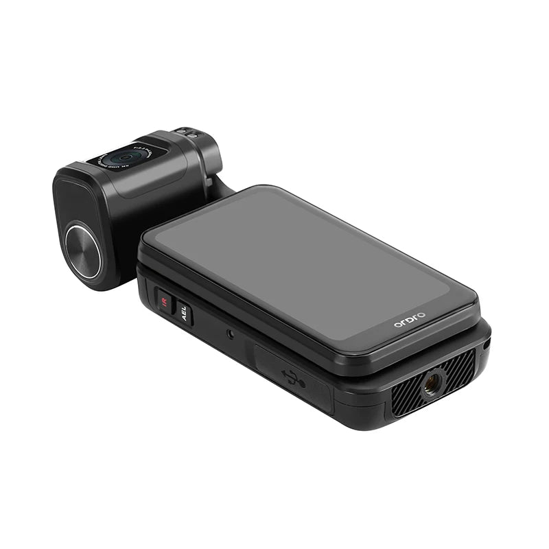 Ordro M3 Cámara de Bolsillo Videocámara Digital 5K 30FPS Estabilización de Imagen Pantalla Grande Integrada Cámara de Mano para Vlogs de Viaje