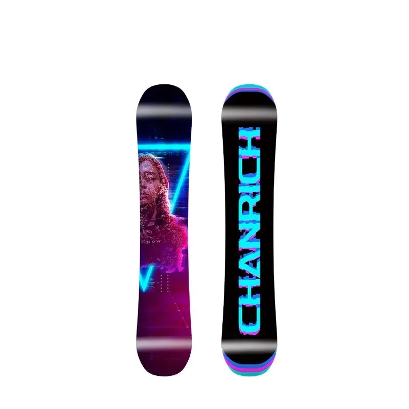 Paquete Completo de Snowboard Personalizado con Fijaciones, Impresión de Alta Calidad, Equipo Deportivo de Invierno para Hombres y Mujeres, Nuevo Diseño