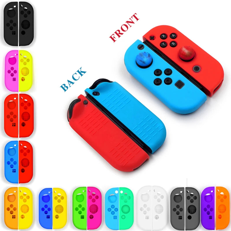 Funda de silicona para el Joycon de Switch, funda protectora para el controlador de NS Switch, accesorios de repuesto para Nintendo Switch OLED, funda OLED.