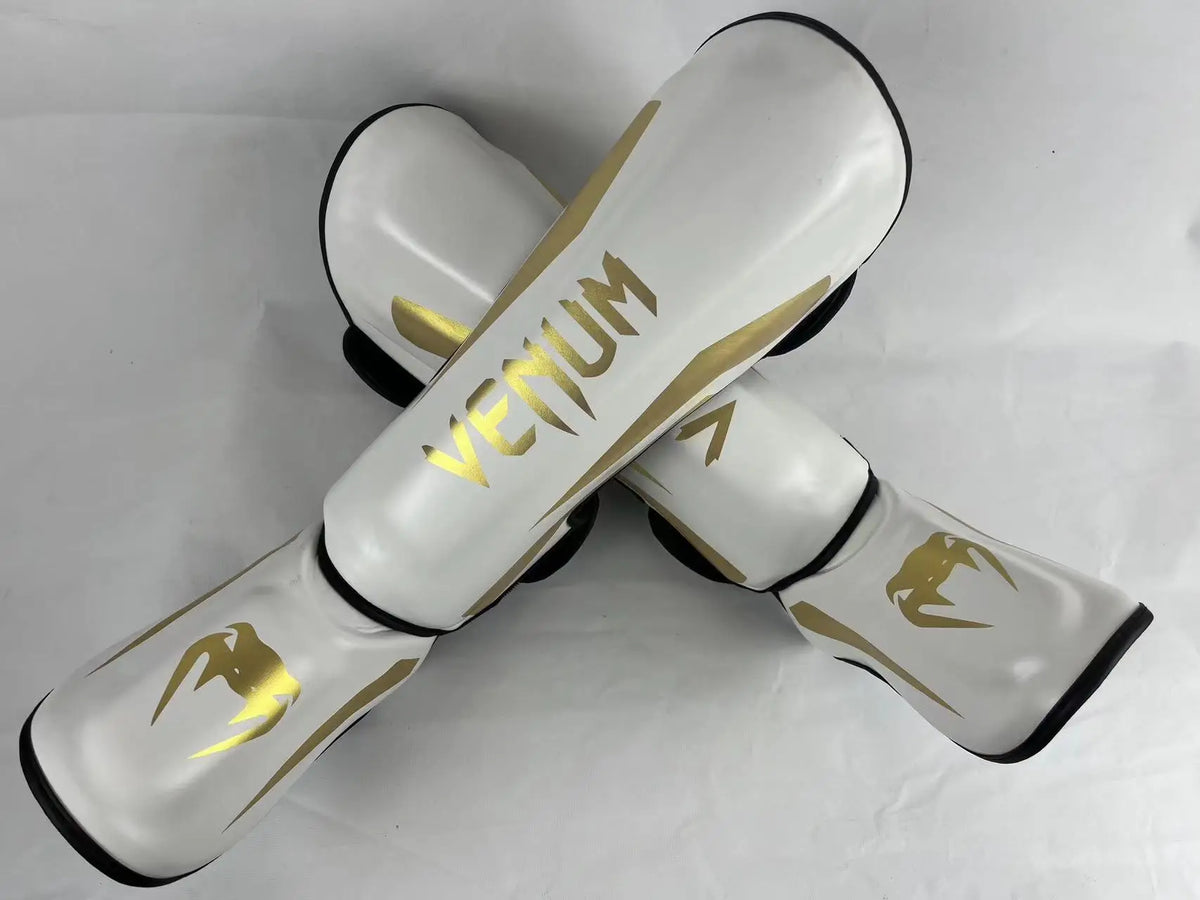 Protectores de Espinilleras Profesionales de Piel Sintética PU para Boxeo, Muay Thai y MMA, Calentadores de Piernas para Entrenamiento, Protectores Ligeros para Patadas