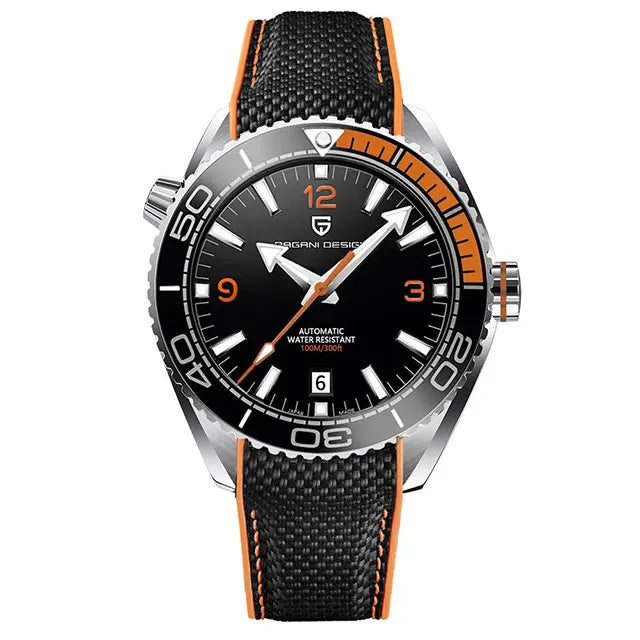 Reloj Pagani Design PD-1679 para hombre, nuevo, movimiento japonés 8215, reloj mecánico, cristal de zafiro, resistente al agua 100M, reloj de pulsera automático