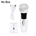 Mini máquina de ultrasonido de radiofrecuencia HIFU 4 en 1, instrumento de belleza Facial de microcorriente EMS, herramienta antiarrugas para el cuidado de la piel reafirmante
