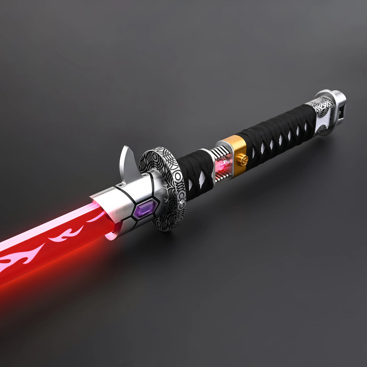 TXQSABER Lightsaber Neo Pixel Proffie Smooth Swing Metal Hilt RGB Color Change Led Alien Blade Light Sword Cosplay Toys Katana