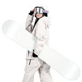 Tabla de Snowboard Personalizada para Adultos, Monopatín Todo Terreno, Esquí Plano, Modelo Personalizado con Diseño Floral, Sin Material