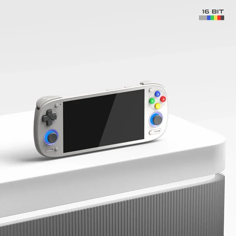 Retroid Pocket 5 Android Handheld Game Console Retro Game Player 5.5" AMOLED Touch Screen Snapdragon 865 8GB RAM 128GB UFS 5000mAh WiFi6 BT5.1 Hall Joystick Active Cooling 1080P Video Output Streaming MP4 Ebook Emulator Porta