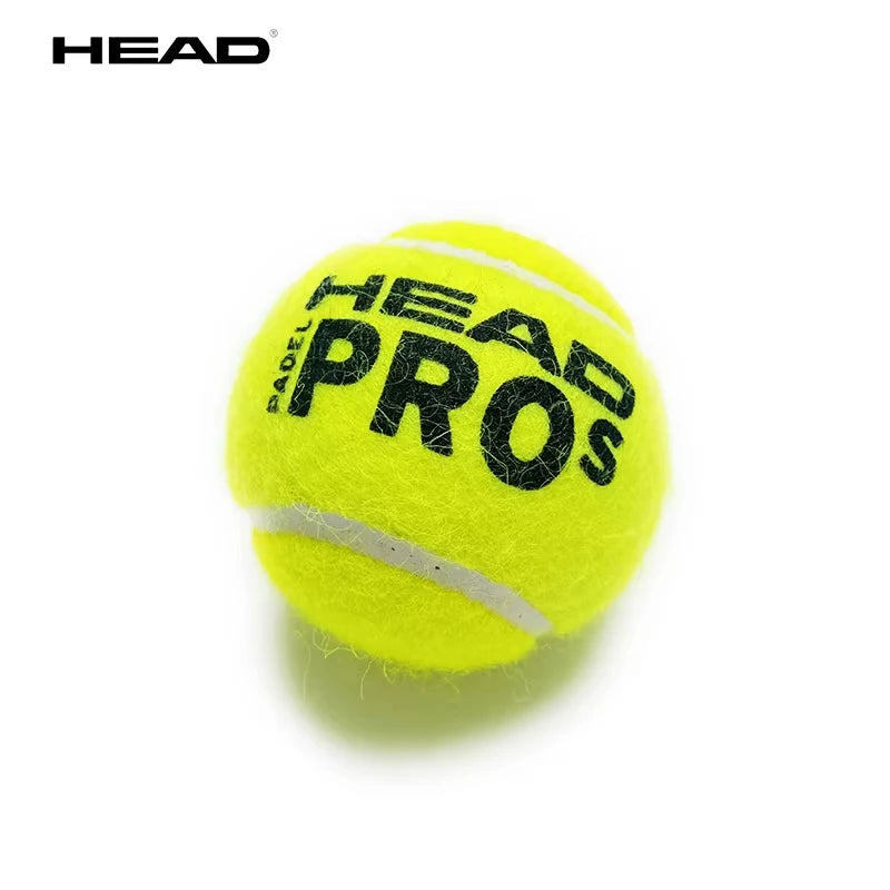 Pelota de tenis HEAD, pelotas de entrenamiento de goma y lana, pelotas de partido de alta elasticidad, tenis duraderos (modelo aleatorio), 3/6/9 Uds.