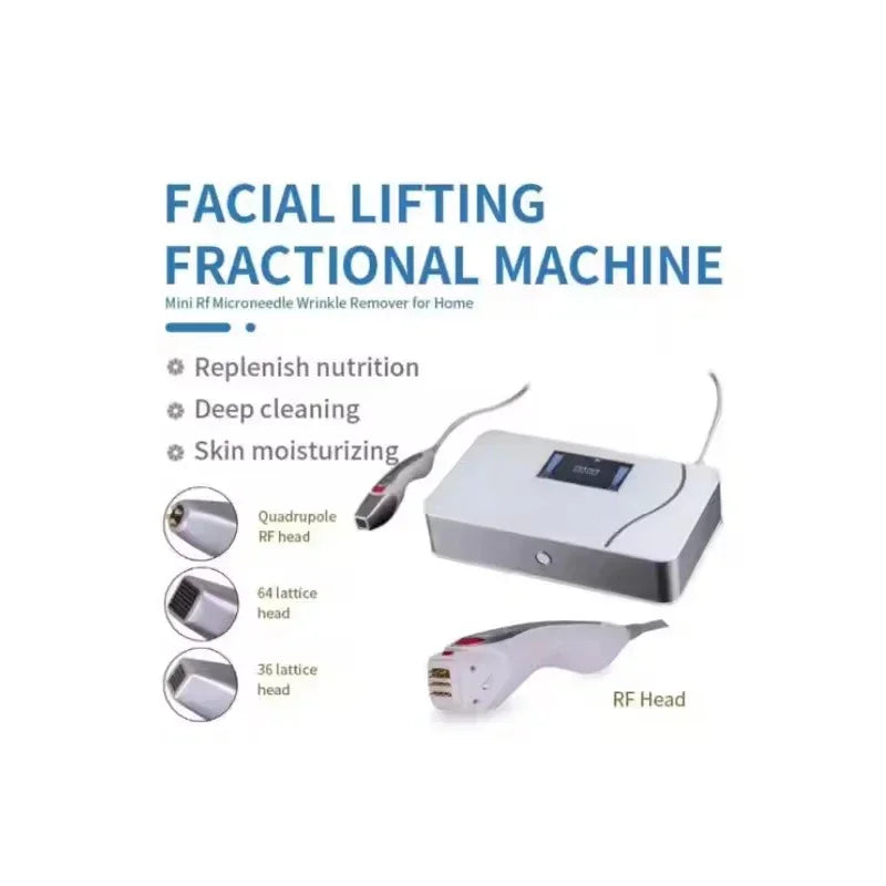 Máquina inteligente portátil de fracción de estiramiento facial para estiramiento de la piel y eliminación de arrugas