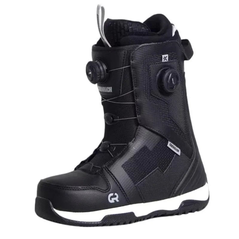 Botas de Snowboard para Hombre y Mujer, Calzado Rápido de Esquí, Térmicas, con Diseño Floral, Equipo de Esquí Completo, лыжные ботинки