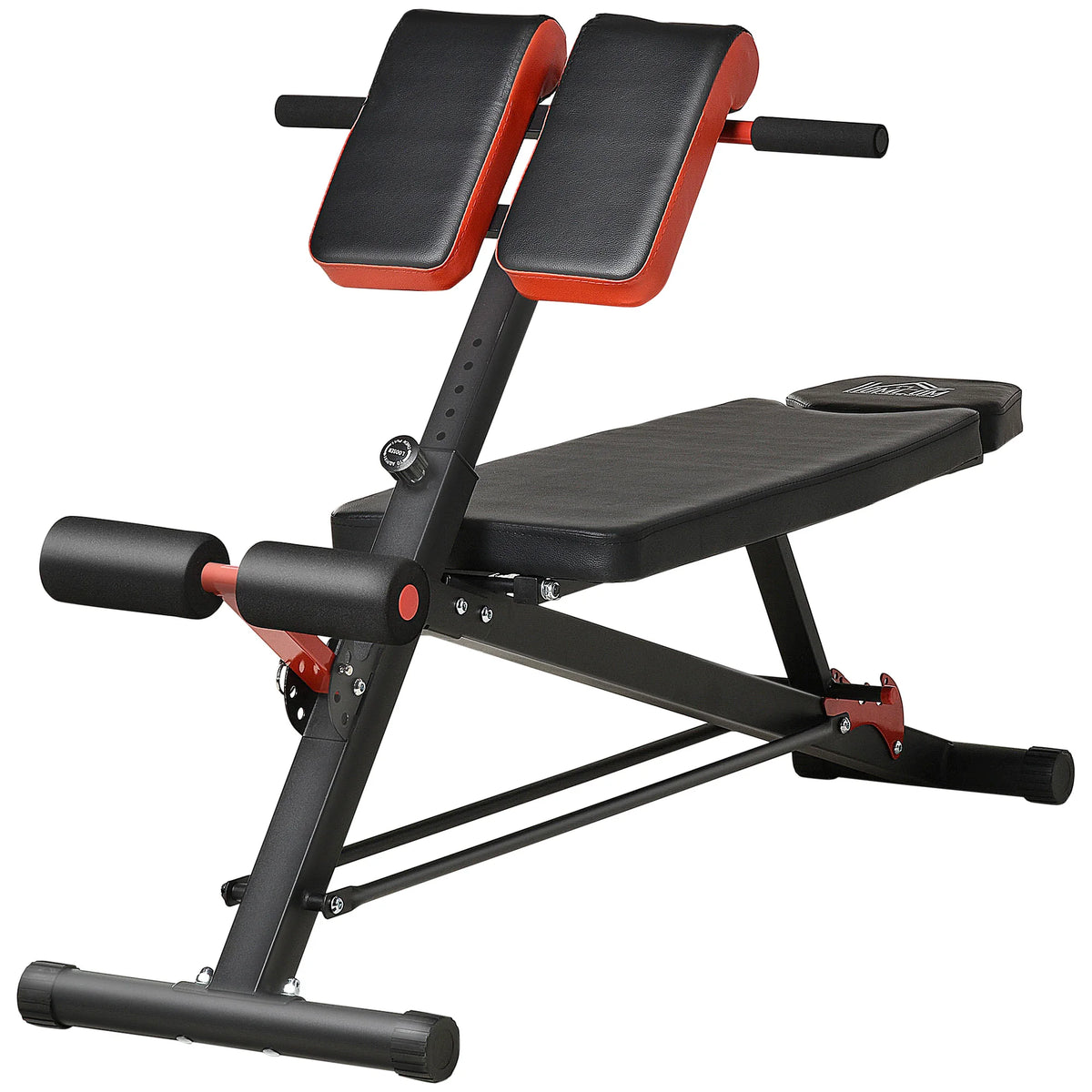 Banco de pesas múltiple Banco de ejercicios ajustable Banco inclinado Entrenador abdominal Negro 64 x 146 x 73,5-85 cm para efectivo en el sitio