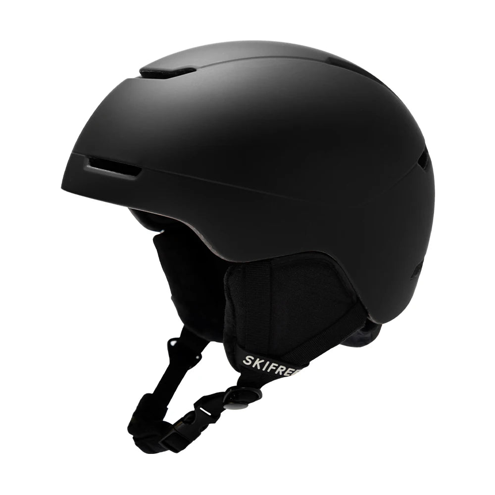 Casco de Esquí SKIFREE-S2 Zhufeng, Carcasa de PC Ligera, Almohadilla EPS, Ajuste 3D Regulable, Ajuste Asiático, Almohadillas de Oído Removibles