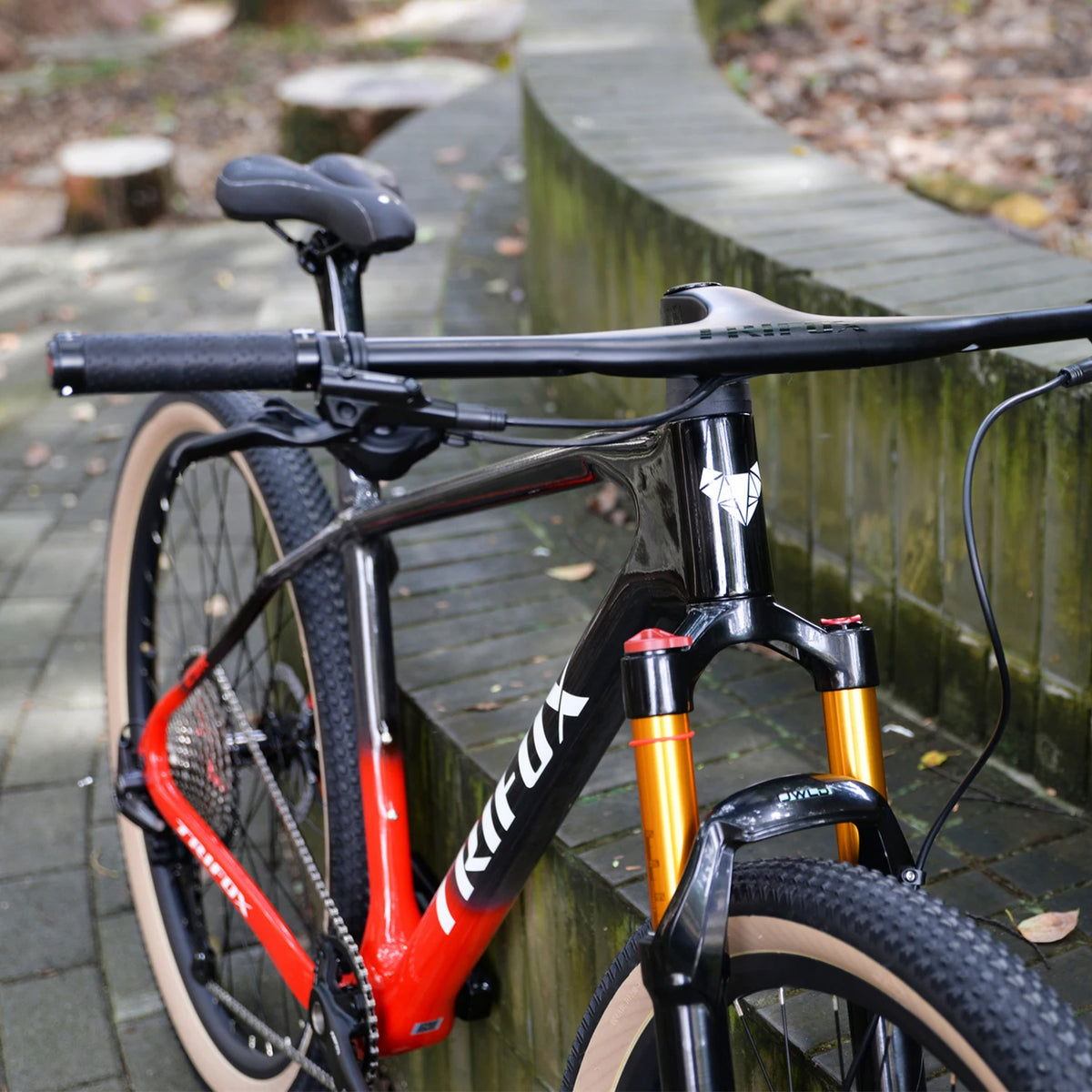 Horquilla de suspensión de 12 velocidades, cuadro de fibra de carbono, bicicleta de montaña de 29 pulgadas, frenos de disco hidráulicos, bicicleta para adultos para todo terreno al aire libre.