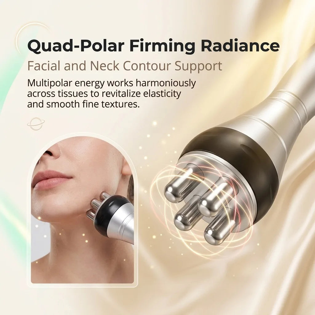 Máquina de Masaje de Radiofrecuencia Facial y Corporal con Cavitación Ultrasónica 40K, para Adelgazar, Moldear el Cuerpo y Quemar Grasa, Venta Caliente 2026