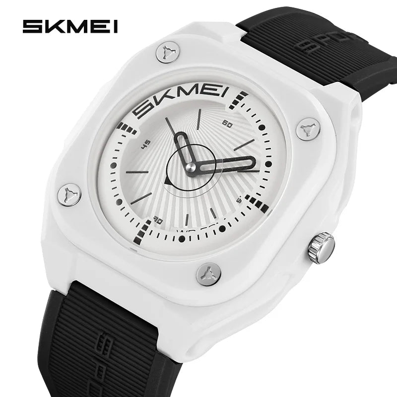 Reloj SKMEI 2329 para hombre, reloj de pulsera impermeable con alarma, reloj de cuarzo con movimiento empresarial, reloj deportivo de moda