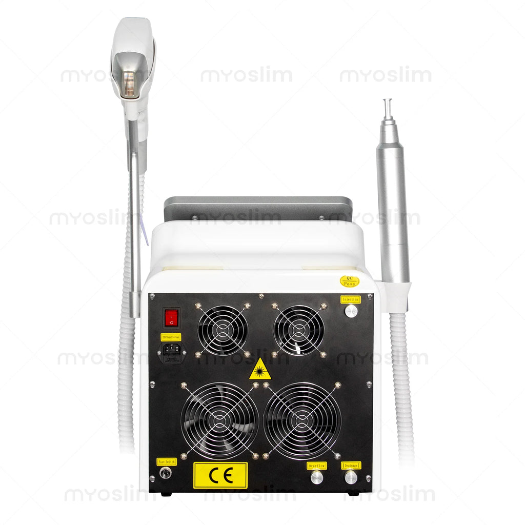 Máquina de Depilación Láser de Diodo 808 de 6 Ondas Profesional 2 en 1 FAC 7000W, Depilación Permanente e Indolora, Eliminación de Tatuajes con Láser de Picosegundos