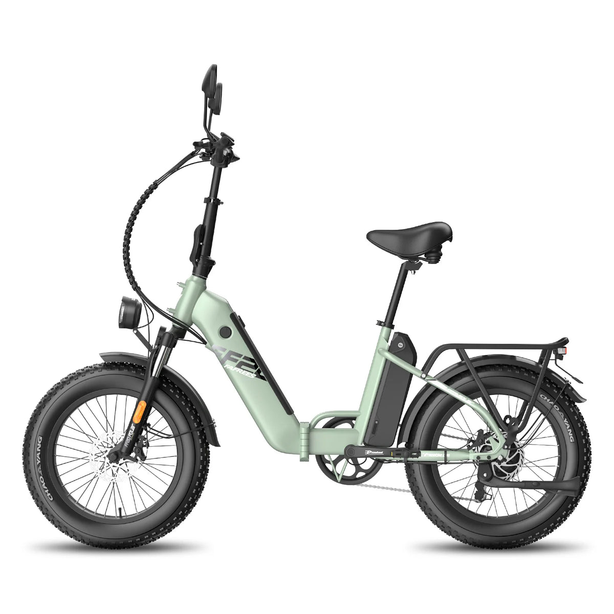 Fafrees FF20 Polar Folding Electric Bicycle 500W Dual 48V 12Ah Removable Battery 20x4.0 Fat Tire Mountain E-bike for Adults 45km/h & 90-120km Range