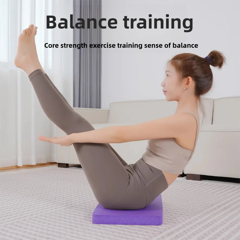 Almohadilla de equilibrio deportiva NBR, almohadilla para arrodillarse, estera TPE de Yoga de alta densidad, almohadilla de Yoga, tabla de Fitness, soporte, almohadilla de equilibrio duradera