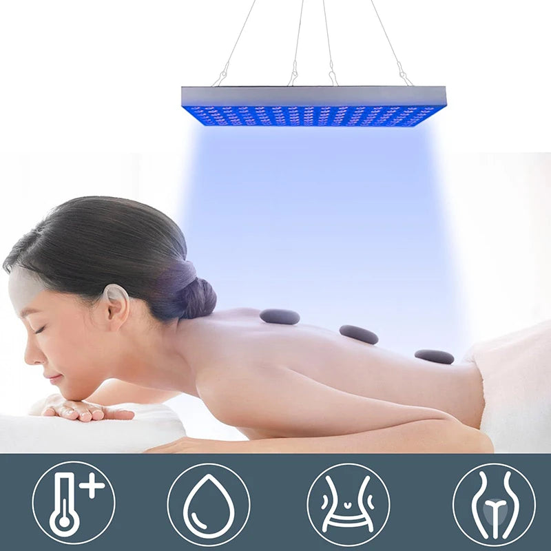Nuevo 225 Uds LED UV ultravioleta cara cuerpo bronceado lámpara 45W bronceado de la piel lámpara para cara cuerpo hogar baño de sol lámpara bronceadora