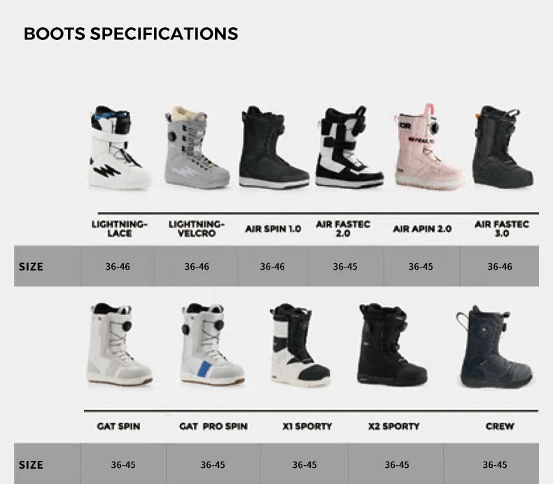 Botas de Esquí de Uso Rápido Personalizadas OEM ODM, Sistema de Ajuste NX, Botas de Snowboard Impermeables y Duraderas