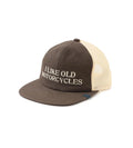 VISVIM WMV KOFU 24 ICT GOODYEAR II CAP Blue-dyed mud-dyed ancient cloth label baseball cap