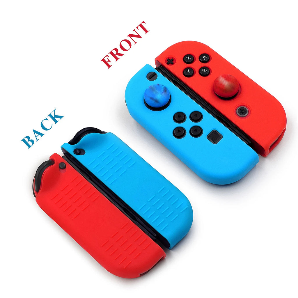 Funda de silicona para el Joycon de Switch, funda protectora para el controlador de NS Switch, accesorios de repuesto para Nintendo Switch OLED, funda OLED.