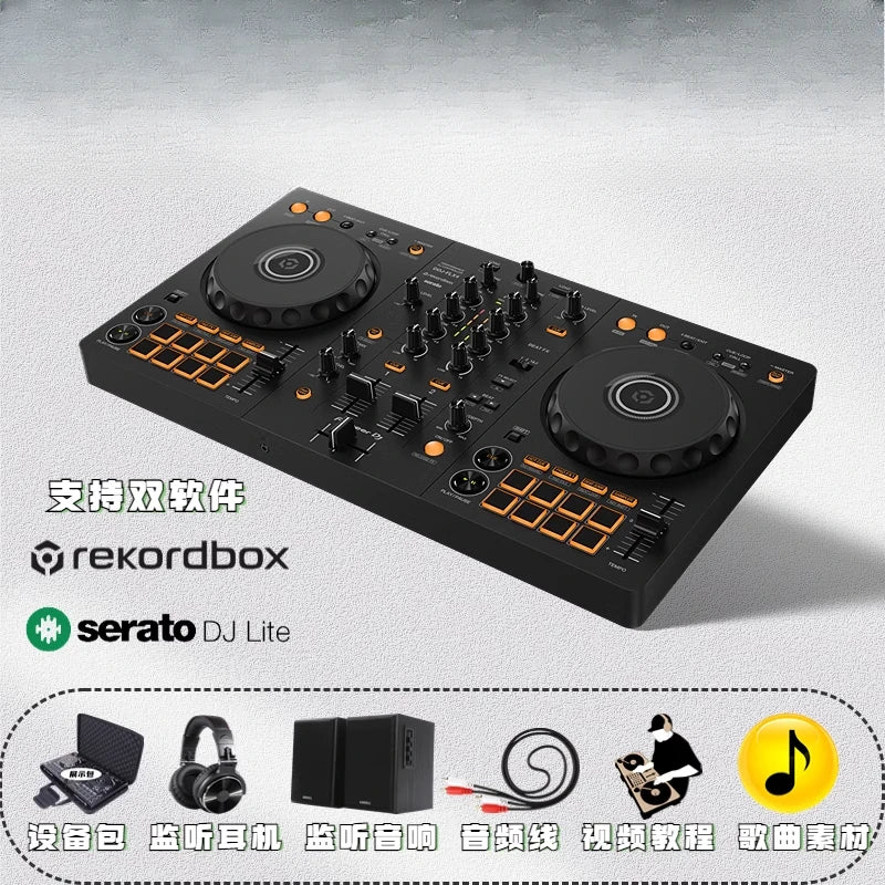 Controlador de DJ DDJ-FLX4, Reproductor de Discos Móvil Pioneer, Nivel Inicial para Principiantes