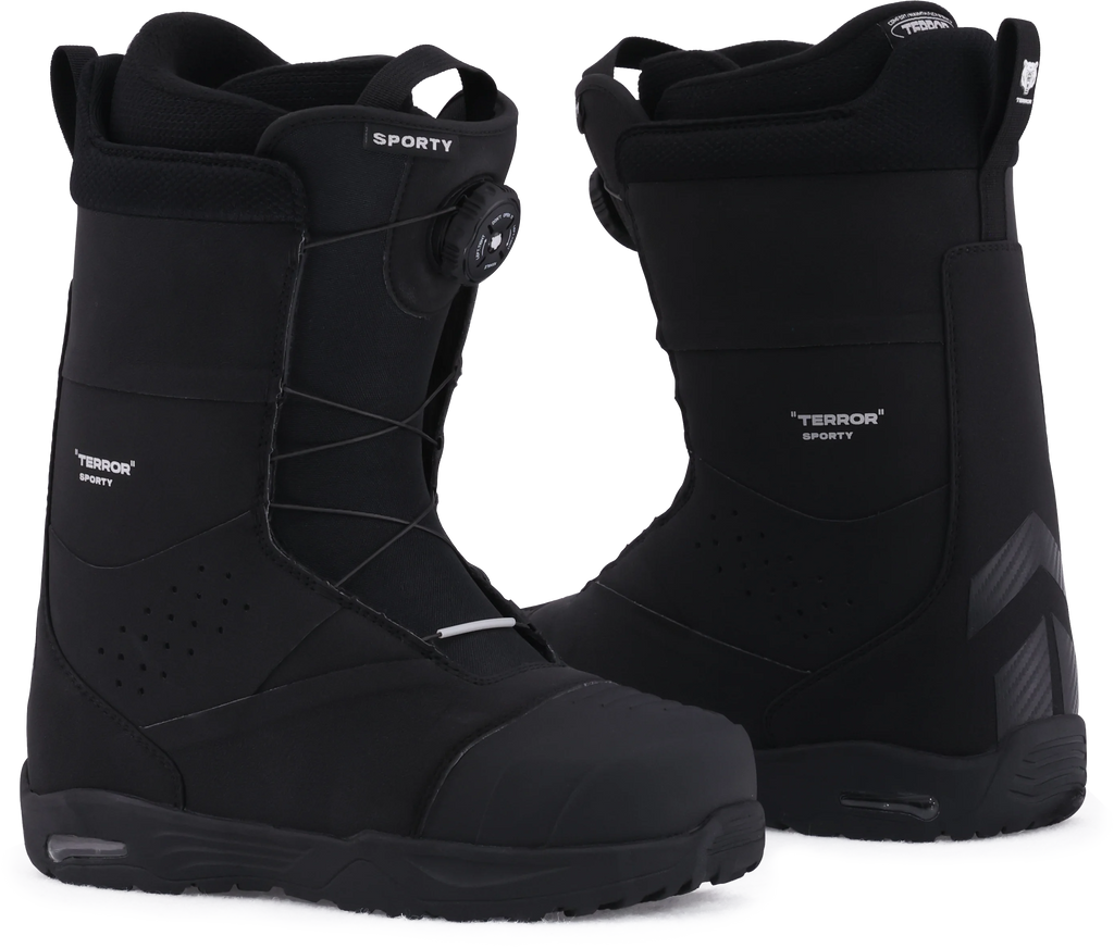 TERROR X1 Botas de Snowboard Entrada Rápida Dial Único Forro Cálido Suela EVA Antideslizante Botas de Esquí Hombre Mujer