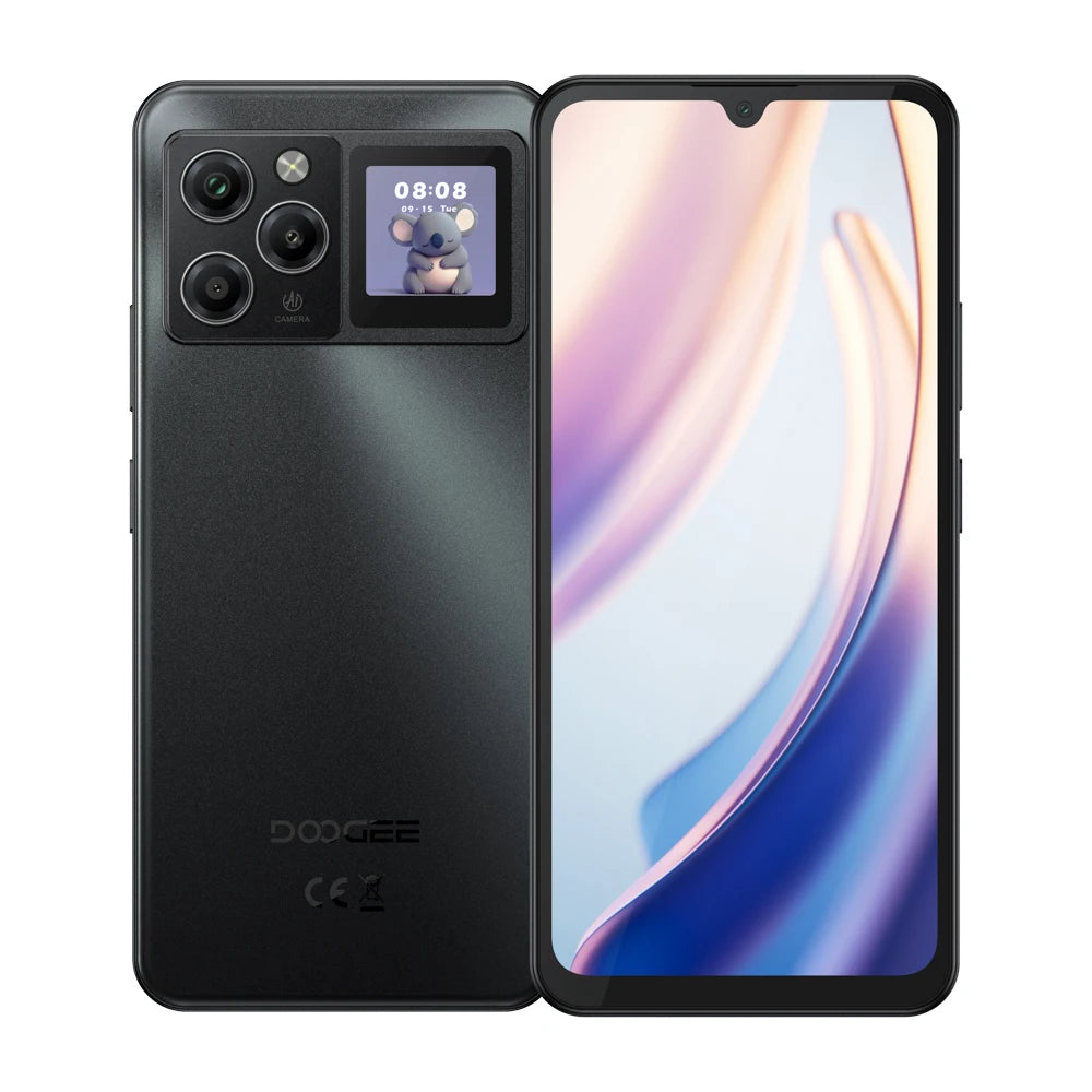 Smartphone DOOGEE M30 Pro 6,88" IP68 Resistente al agua Android 16 Batería 8000mAh Pantalla trasera de 1,3 pulgadas 64GB(8+56) 256GB NFC Google Pay Teléfono móvil