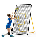 Red de Rebote Plegable y Ajustable para Voleibol, 178x101cm, Red de Entrenamiento Grande para Rebotes, Multiángulo para Bumping, Spiking y Setting