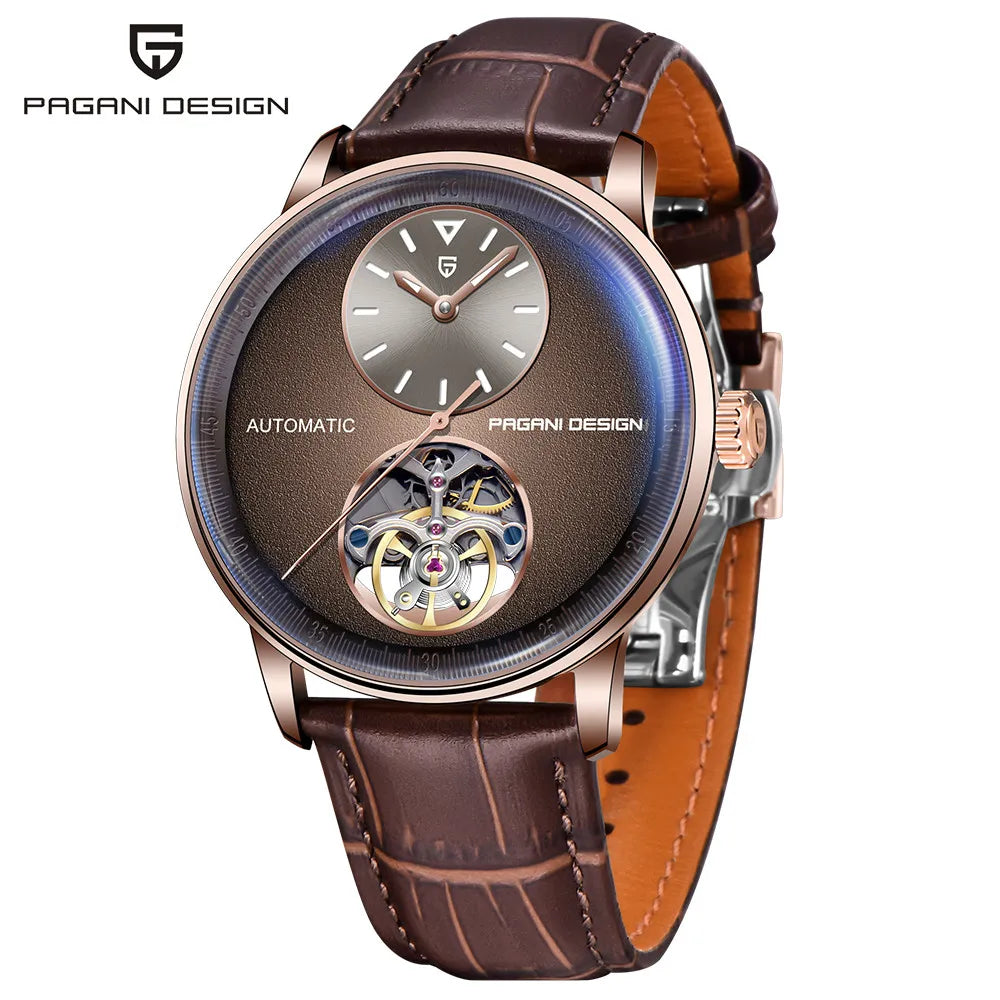 2025 PAGANI DESIGN New Simple Men Mechanical Watches Business Waterproof 100M Stainless Steel Automatic Luminous Watch for Men