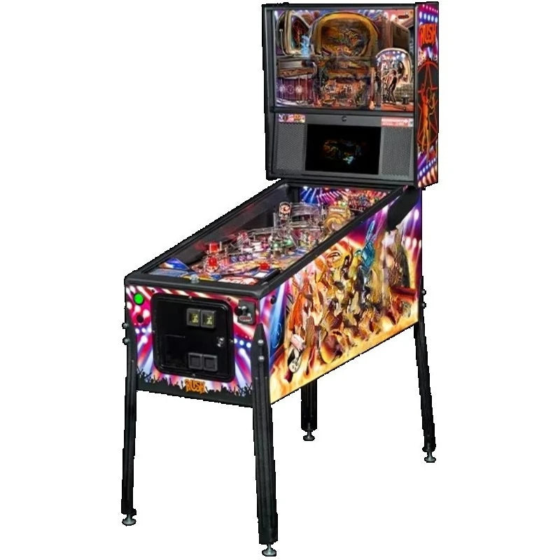 Máquina de Pinball de Alta Calidad 2026, Diseño Mecánico Japonés, Construcción de Hierro y Plástico, Personalizable en Español e Inglés