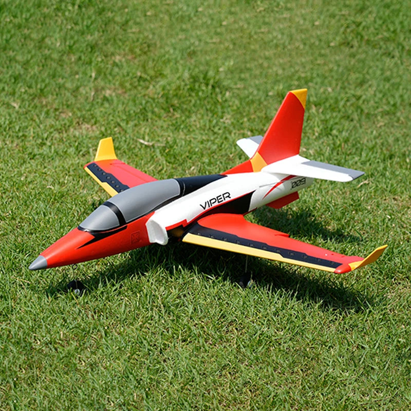 Avión de Control Remoto Blue Arrow 30mm Edf Jet Viper PNP RTF Rc Epp, Modelo de Ala Fija, Juguete para Adultos, Regalo