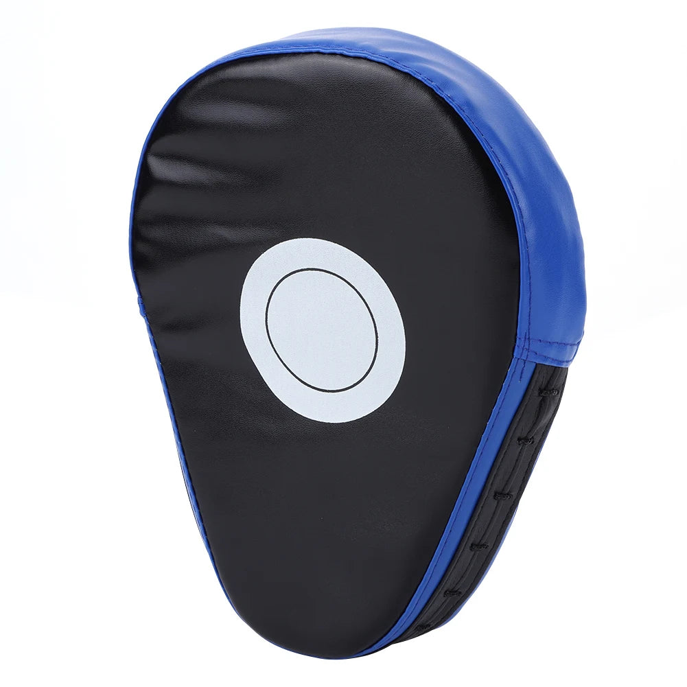 1/2 Piezas de Guante de Boxeo Curvo de Cuero PU, Almohadillas Transpirables para Kickboxing, Almohadilla de Enfoque para Boxeo, para Entrenamiento de Artes Marciales Mixtas (MMA)