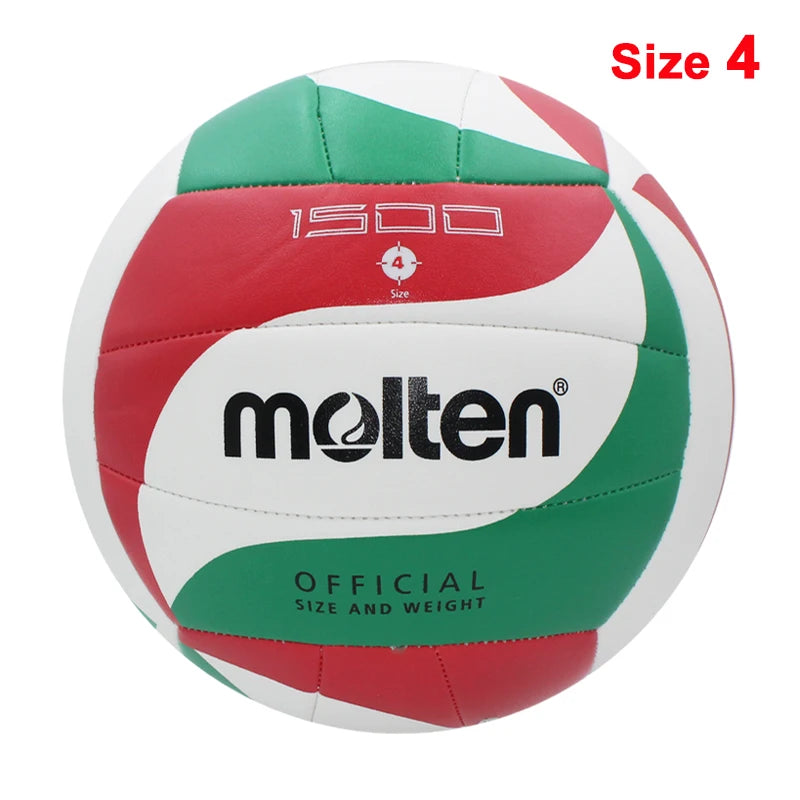 Pelotas de voleibol fundido tamaño estándar 5 tacto suave PU alta calidad deportes al aire libre interiores competición entrenamiento partido Voleibol