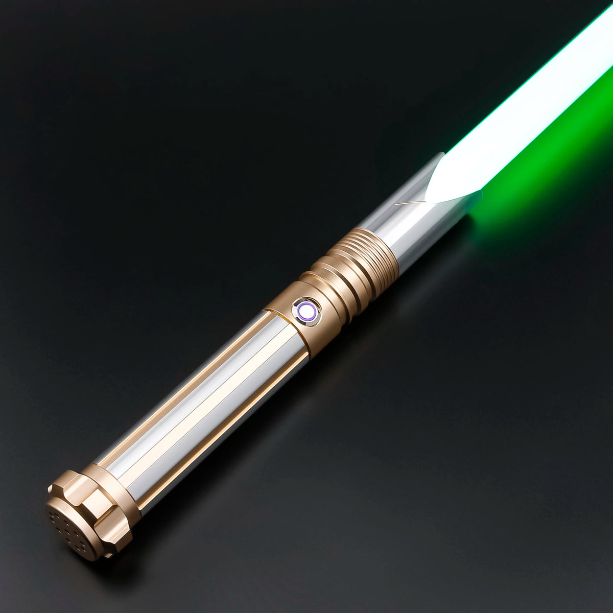 TXQSABER Lightsaber Heavy Dueling Series SDRGB Pxiel Light Saber Blaster FOC Smooth Swing Metal Hilt Jedi Light sword Adult Toys